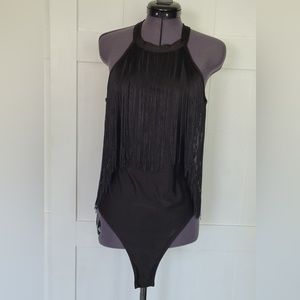 Ninas Fringe bodysuit Size Small